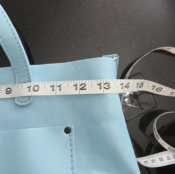 Portland Leather Crossbody Tote - Picture 9 of 12